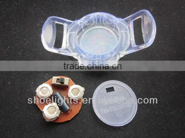 Led shoes upper light like waitch