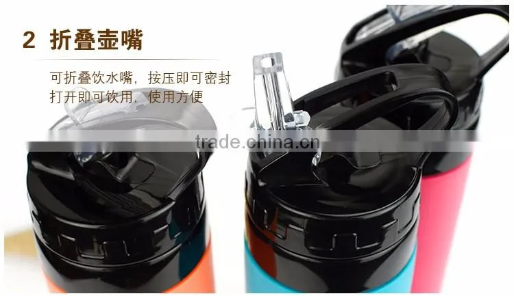 Unbreakable Silicone High Quality Soft Sport Water Bottle