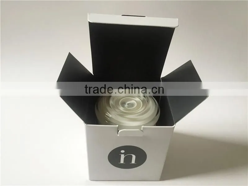 Custom Design Decorative cardboard paper bag candle holder