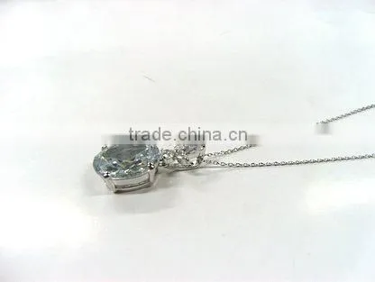 Bridal necklace/dinner necklace/cubic zircon jewelry/fashion pendant
