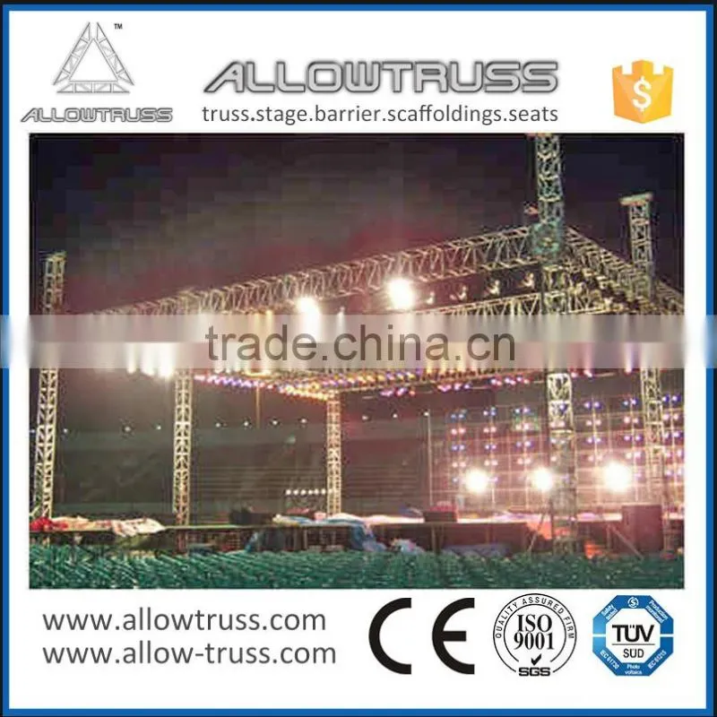 Outdoor square truss used roof truss
