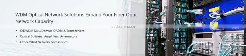 16 channels CWDM DWDM Mux & Demux OEM factory