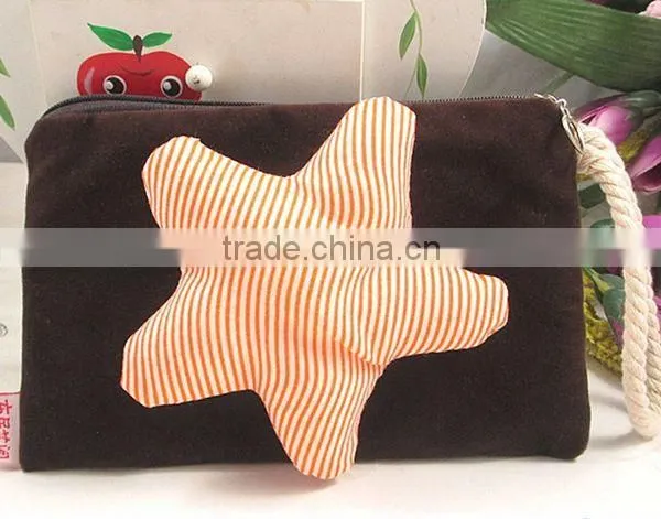 New Arrival Five-pointed Star Fabrics Woman Coin Wallet Wholesale ZTCW-0010