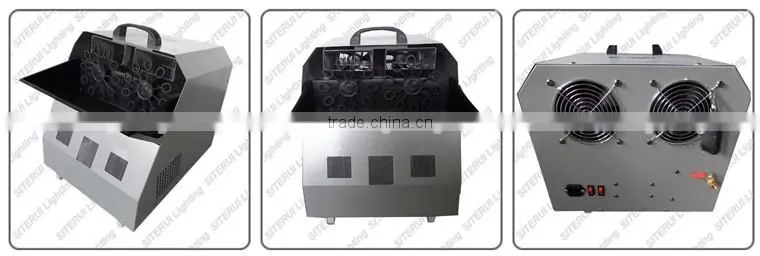 Professional Special stage 300W big double wheel bubble machine