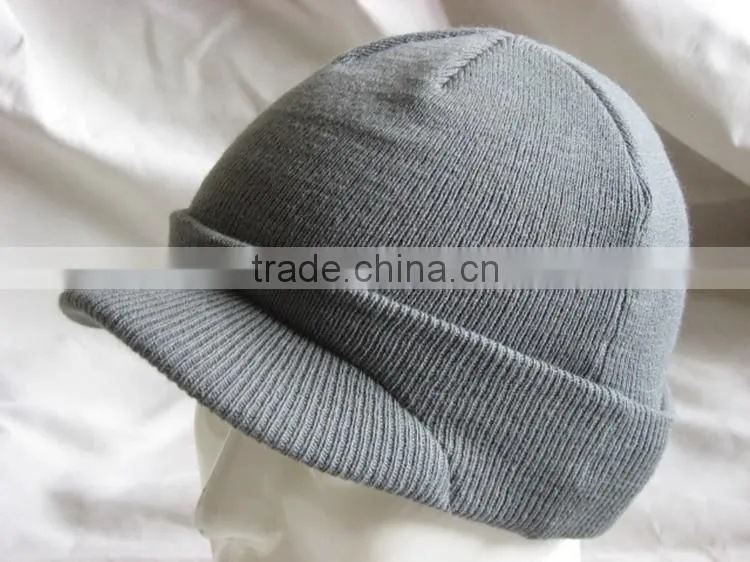 knit beard hat with tassel beanie hat