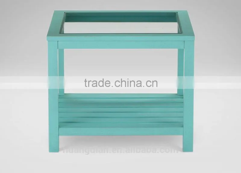 plexiglass coffee table wood new model furniture living room CT7026