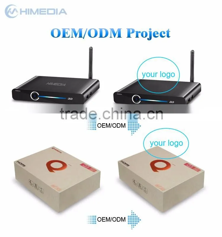 Himedia factory Octa core android 6.0 marshmallow tv box Amlogic S912