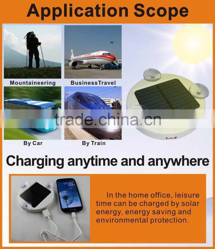 With sucker new patent hot sale new product solar panel