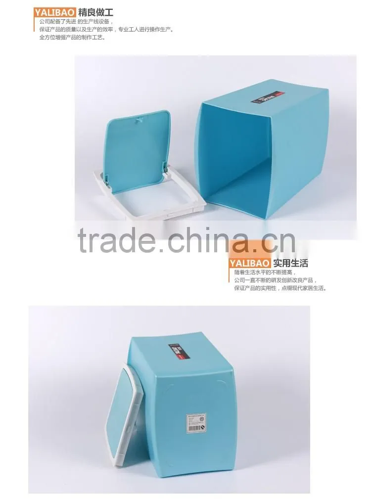 2016 Fashional Plastic Dust Bin With Cover