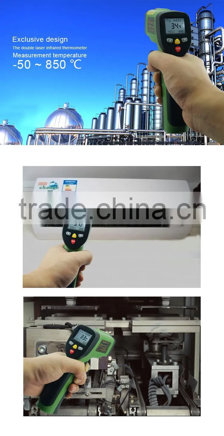 High Quality Handy OEM Non Contact Digital Laser Infrared Thermometer Infrared Temperature Gun