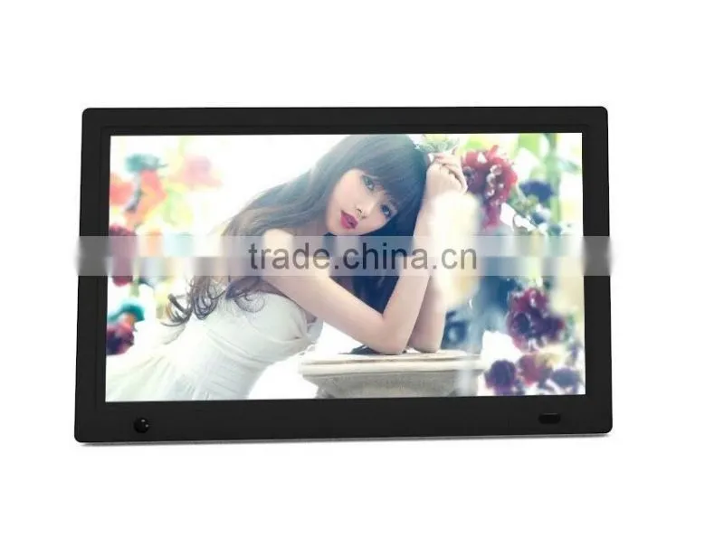 Factory supply 15.6 inch 1080p video playing gift digital sex photo frame for advertising