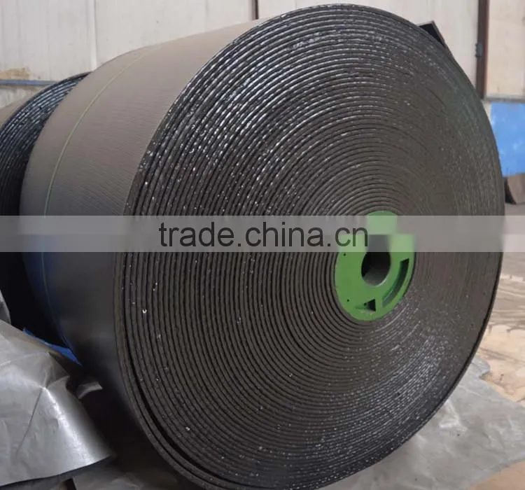 Tear resistance stone crusher used steel wire rubber conveyor belt for cheap sale