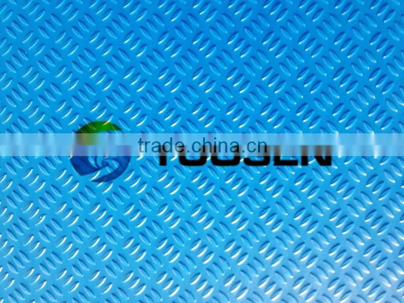 FRP scaffolding panel with aluminum frame
