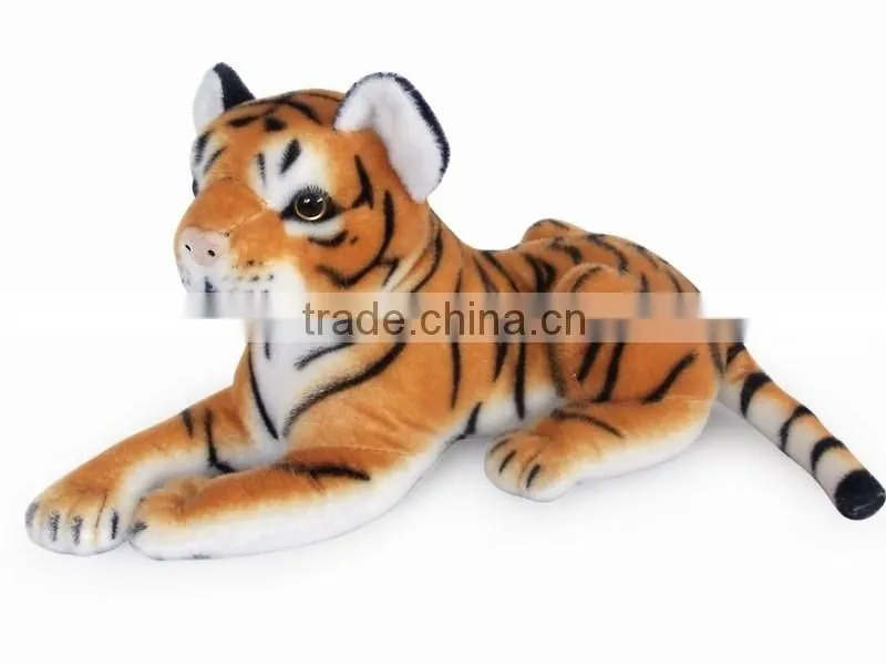 factory wholesale realistic plush toys sitting snow leopard stuffed plush jungle animal toy super soft plush brown leopard
