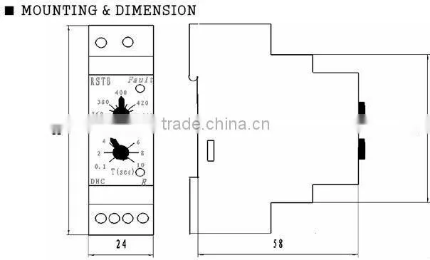 RSTB 3 Phase Supply Control Relays