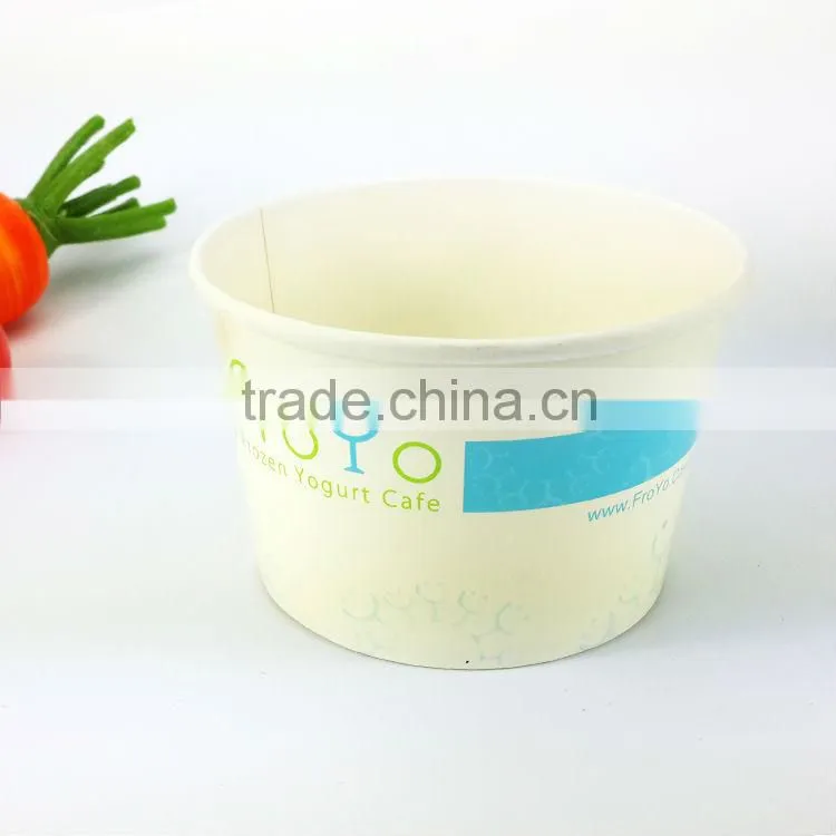 ice cream paper cups 20 OZ Disposabe paper cup for ice cream