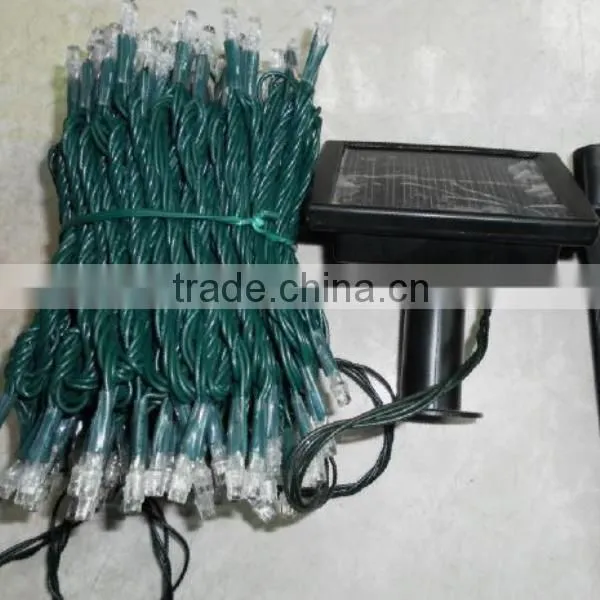 solar led garland string light christmas garland lights