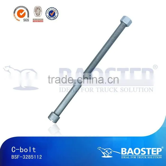 BAOSTEP Professional Ts16949 Certified Manufacturer Leaf Spring Center Bolt For Scania