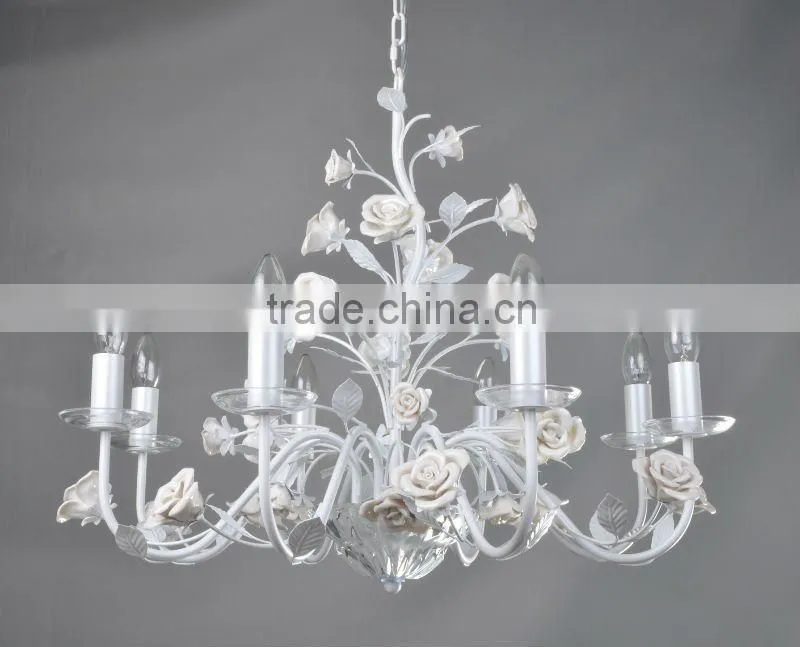 guzhen metal art frame chandelier table lamp