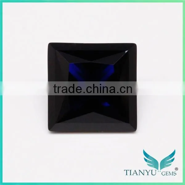 Wuzhou Gems Gemstones Processing Loose Synthetic Blue Spinel For Sale