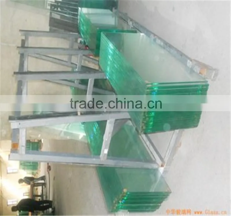 white color glass tempered , 3-19mm unbreakable glass sheet