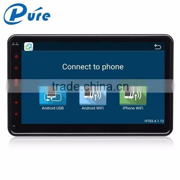 Hight quality 2 Din 10.1 inch Car DVD Player with GPS for universal cars