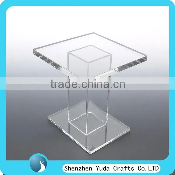 Wholesale Price Clear Perspex End Table Sofa Table Acrylic Waterfall Table