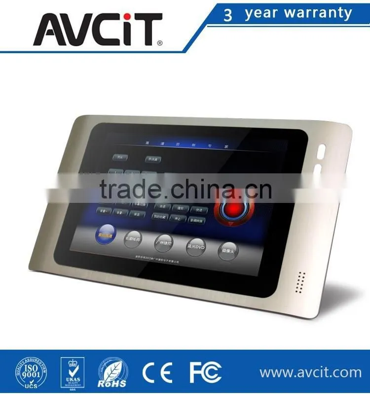 With wireless charging feature control system 7 inch Wired/RF/wifi tablet