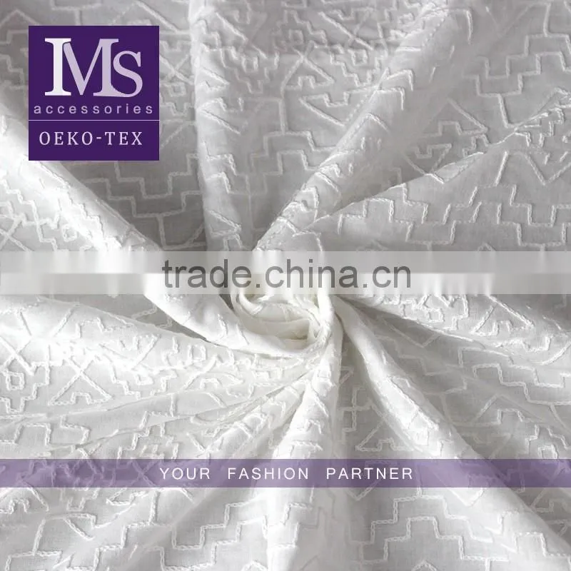 Elegant polyester wool fabric, Soft Wool polyester rayon blend fabric for garments