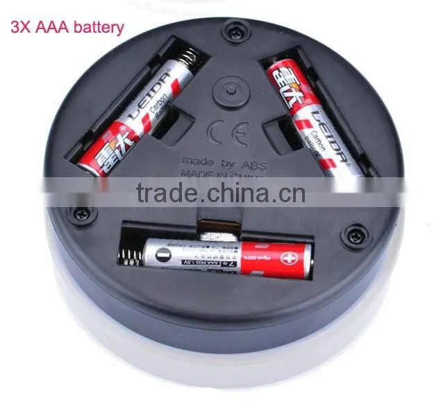 Customized Round Glass Coaster LED Light Plastic Beer Glass Coaster