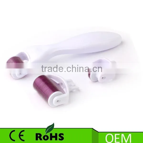 microneedle roller skin care therapy