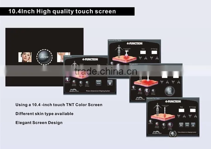 Popular slimming vacuum cavitation rf fat removal, body shaping skin wrinkle cavitation rf machine Sineron-I