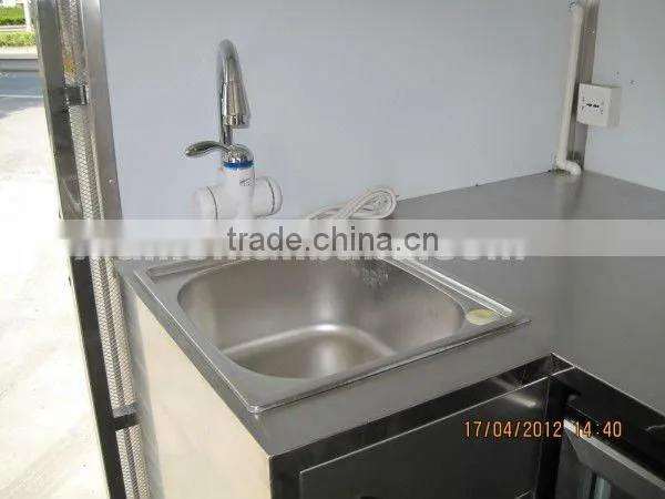 2016 Shanghai jiexian JX-FS250 Newstyle!!!Fibreglass concession food trailers