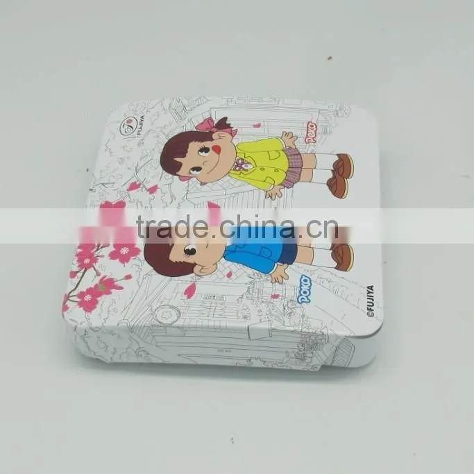 new product mint tin box sliding top lid cover metal slide box
