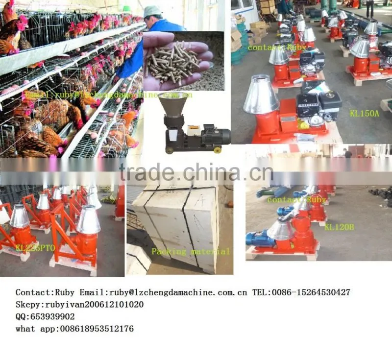 Wood pellet machine for homemade pellets production