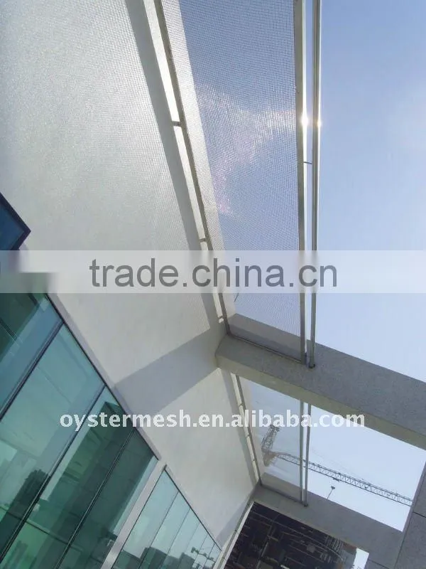 Metal facade decorative mesh