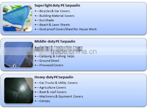 PE Tarpaulin cover for goods,outdoor tarpaulin cover