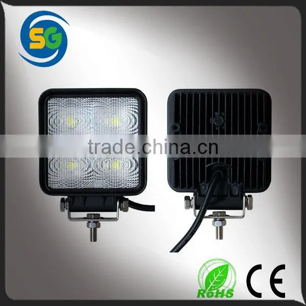 4'' 15w led working light hot sale auto part IP68 car flood light