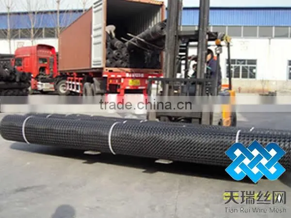 polypropylene biaxial geogrid, PP biaxial geogrid