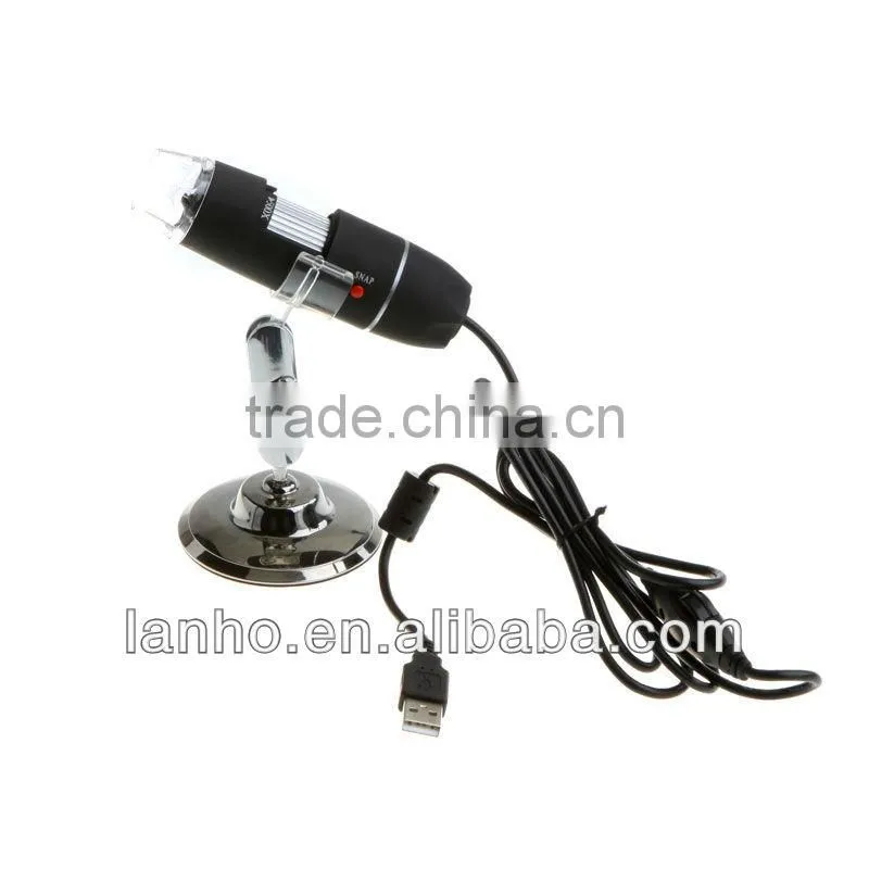 50x to 500x 8 LED USB Digital Microscope Endoscope Video Magnifier Loupe Camera