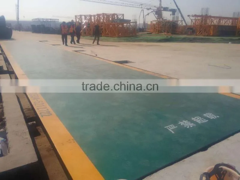 Truck scale weighbridge