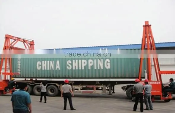 Container Crane 40ton Chinese Container Gantry Crane JD400 55hp Mobile Container Crane