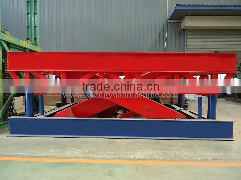 Stationary Scissor Cargo Lift Table 2000kg Capacity, 3.4m Height
