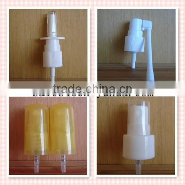 2014 hot sale new design good PP plastic non spill fresh liquid bottle 18/410 plastic nasal mist sprayer