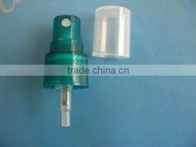 Plastic cosmetic fine mist sprayer head 20/410