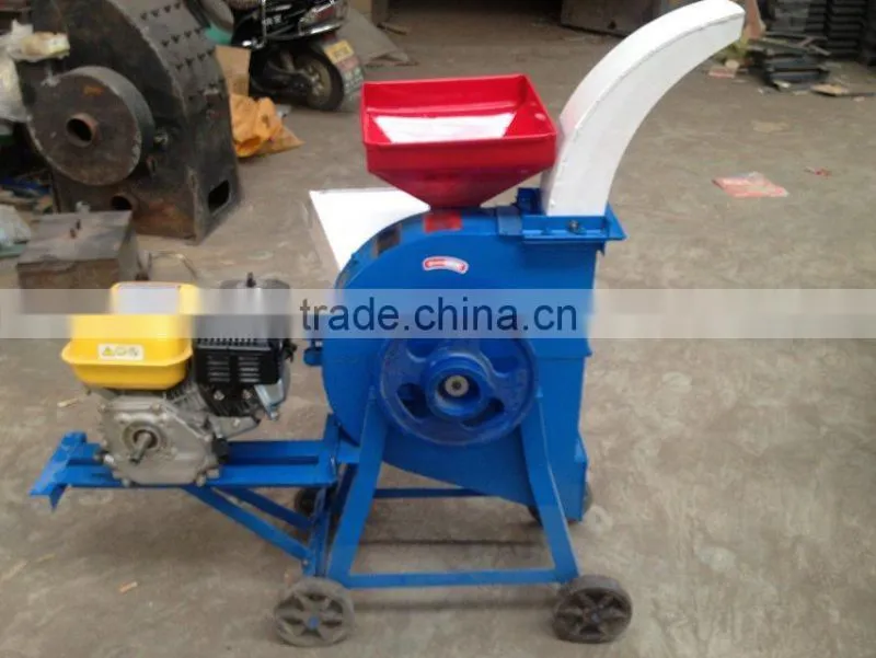 Dual functional Corn straw cutter for cattle feed