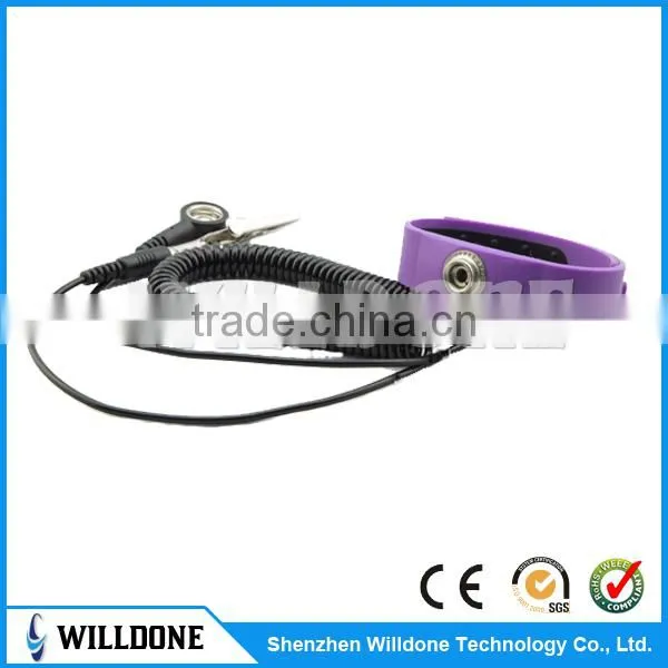 HOT SALE Cleanroom Silicon ESD Wrist Strap
