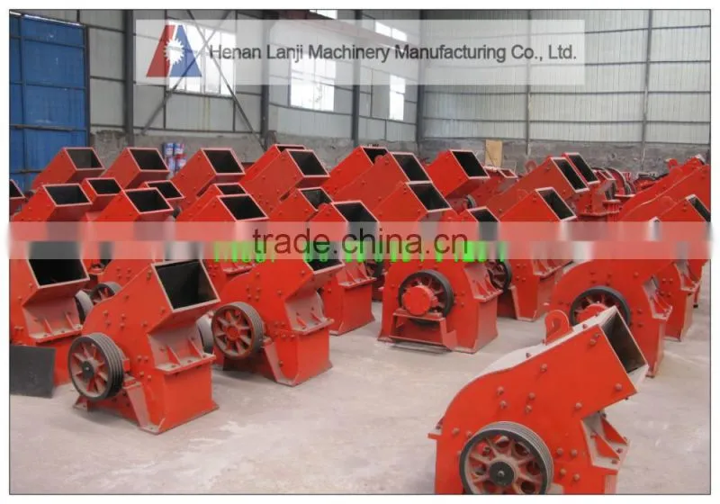 Long durability furnace slag crushing hammer crusher/hammer mill with output size 3-5mm