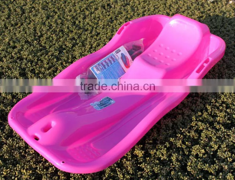 CE Approved Kids Plastic Ski sled snowsledge Plastic Sand Dune Sled