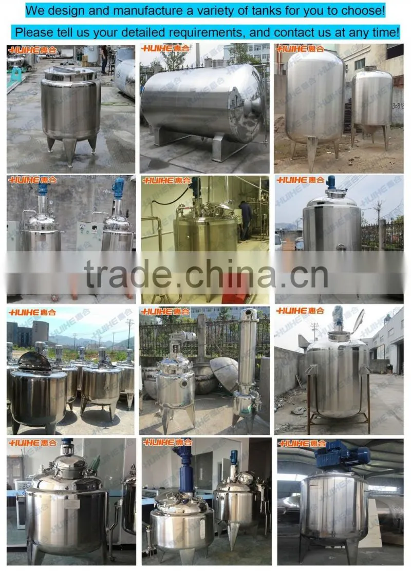 Mixing tank specifications for sale